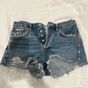 AGolde Cut Off Shorts